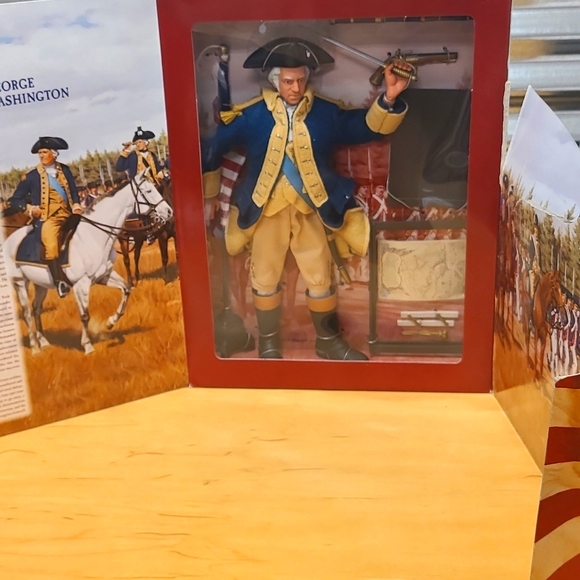 1998- HASBRO- G.I. Joe - General George Washington Figure Classic Collection - Picture 2 of 6